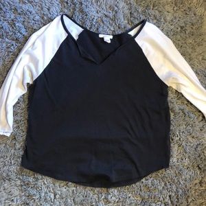 Forever 21 baseball tee
